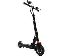 Trottinette électrique F5 500W, noire, 8 pouces. Autonomie de 38 km, pliable et légère, idéale pour les trajets urbains. Pneus de 8 pouces.Vitesse