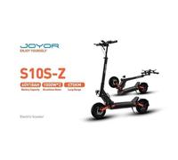 Trottinette électrique JOYOR S10-S-Z 1000W à double moteur - Batterie 60V 18Ah, autonomie de 85 km,freins hydrauliques, pliable