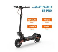 Trottinette électrique Joyor S5 Pro 10'' - Batterie 26Ah - Moteur 500W - Vitesse 20km/h - Autonomie 70-90km