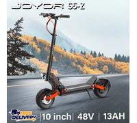 Trottinette électrique JOYOR S5-Z, batterie 48V13AH, pneus larges de 10 pouces, hauteur réglable, pliable 600W 48V13AH