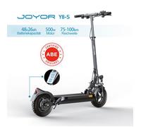 Trottinette électrique-JOYOR Y8-S (ABE),pliable,moteur 500W,moteur 48V 26AH,pneus 10"",autonomie 90km