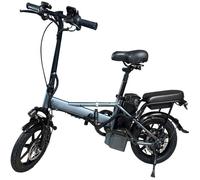 Trottinette Électrique JUICEASE E14 PRO,Autonomie38KM,14""Avec Siège, 500W48V15.6.Ah,Vitesse Maximale 21KM/H,Pliable,USB,120KG,Bleu