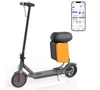 Trottinette électrique JUICEASE TX01XB Scooter - 350W - Autonomie 25KM - Siège amovible - Capacité de bagages de 11L - Noir