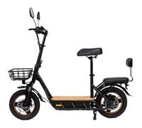 Trottinette Électrique Kukirin C1 Pro 26AH - Moteur 500W Batterie 48V 26AH Autonomie 100KM Freins à Disque - Noir