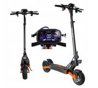 Trottinette électrique Kukirin G2 Pro, nouvelle édition 2025, moteur 1000 W, batterie 48 V 15,6 Ah, pneus 9 pouces, 45 km/h, 65 km