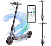Trottinette électrique LP80, Autonomie 25KM, écran LED, 25KM/H, Moteur 350W, Pliable, APP, Gris