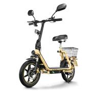 Trottinette Électrique M5 Elite-E | Moteur 500W | Batterie 48V 13Ah | Pneus 14 Pouces | Vitesse Max 40 km/h | Autonomie 30 km | Noir