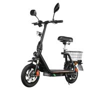 Trottinette Électrique M5 PRO-E | Moteur 500W | Batterie 48V 13Ah | Pneus 12 Pouces | Vitesse Max 40 km/h | Autonomie 30 km | Noir