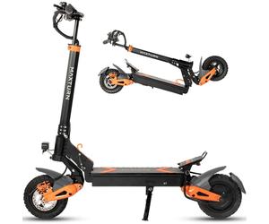 Trottinette électrique MAXTURN X1 - 1000W 48V15.6Ah 10'' Pneus Tubeless Cadre Aluminium - Noir
