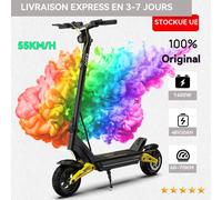 Trottinette électrique OOTD S10 10 pouces, connexion Bluetooth, application, 1400W, 48V, 20AH, vitesse maximale 55 km/h, autonomie 70 km, légère, double suspension OOTD S10