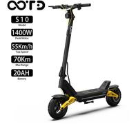 Trottinette électrique OOTD S10*Moteur 1400W*Batterie 48V 20AH*Autonomie 70KM*Pneus 10""*dial propulsion accelerator*Disc disc brake