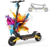 Trottinette électrique OOTD S10/T10 18AH 10 pouces 1400W 48V 20AH 55KM/H Vitesse maximale 70km Autonomie 70km Légère Escooter OOTD S10 20AH