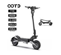 Trottinette électrique OOTD T10 500W, batterie 48V 13,5Ah, pneus 11"", pliable (31 kg), autonomie de 45 km, étanche IP54