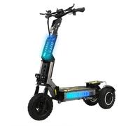 Trottinette électrique OOTD T30 - 2×1600W 60V31.2Ah 13'' Freins Hydraulique Cadre Fer Noir E-Scooter - Noir