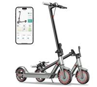Trottinette électrique Pliable 8.5'' 350W-36V 10,5Ah-30km/h-Trottinette Électrique adulte tout terrain-3 vitess-Autonomie 30km-Rouge