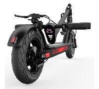 Trottinette électrique pliable HiQiS D9, batterie 36 V 10,5 Ah, pneus pleins 10 pouces - noire