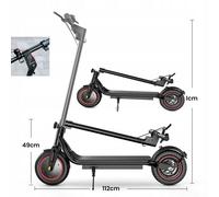 Trottinette Électrique Pliable Iscooter W6, 500 W, 35 Km/H, Autonomie 30 Km, 36 V 7,8 Ah, Roues 10 Pouces