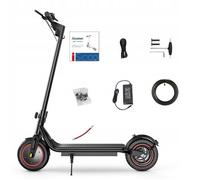 Trottinette électrique pliable iScooter W6 - Moteur de 500 W, autonomie de 30 km, pneus de 10 pouces et application Voltix pour les