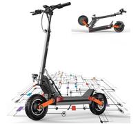 Trottinette électrique Pliable-JOYOR S10-S-Z -Autonomie de 70 km,Batterie 60V 18Ah,Moteur 2000 W,Tout-Terrain Scooter Electrique