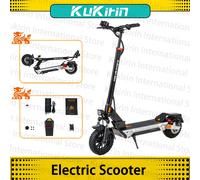 Trottinette électrique pliable Kukirin M4 Max, moteur puissant de 800 W, batterie Li-ion 48 V 18,2 Ah, pneus tout-terrain de 10 pouces noir