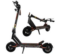 Trottinette Électrique Pliable Kukirin T3 Pour Les Déplacements Urbains, 1000 W, 48 V 15,6 Ah, Vitesse 6 Km/H À 47 Km/H, Autonomie 58 Km + Effets Lumineux Colorés (Dernière Version - Yc)
