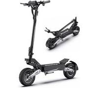 Trottinette électrique pliable OOTD T10, moteur Peak 900 W, batterie 48 V 13,5 Ah, pneu pneumatique 11 pouces, double frein à disque, charge 120 kg, suspension complète, vitesse maximale 50 km/h Noir