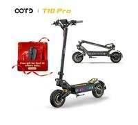 Trottinette électrique pliable OOTD T10 Pro 1300W*2 52V 23,4 Ah 11"" tout-terrain pour adultes freins disque hydrauliques 65km/h