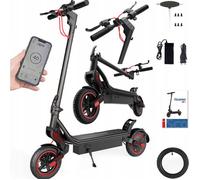 Trottinette Électrique Pliable pour Adulte 9.3'' W8,Poids maximal 150kg, Batterie 48V 13Ah, Moteur 500W, Autonomie 35-40km IScooter