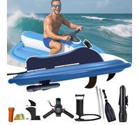 Trottinette électrique pliable pour jet ski et plongée 500 W, propulseur sous-marin portable 500 W, batterie 10 000 mAh, 130 minutes, 7 km/h, 40 m de profondeur, dispositif de propulsion de natation