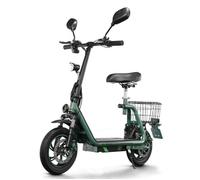Trottinette électrique Pliable TWOFISH M5 PRO-E,moteur 500W,48V 13AH,Autonomie Max 30km,Vert