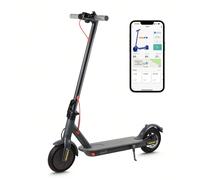Trottinette électrique portable et pliable avec cadre en aluminium pour adultes et adolescents - Moteur puissant de 350 W, batterie longue durée 36 V 10,4 Ah, vitesse de 19 mph, autonomie de 16 miles,