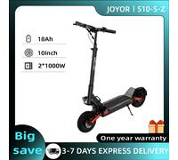 Trottinette électrique pour adultes JOYOR S10-S-Z, moteur 2000W, pliable, pneus gonflables de 10 pouces, tout-terrain S10-S-Z