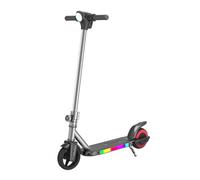 Trottinette électrique pour batterie LED, accélérateur manuel, moteur 130 W, vitesse de 8 km/h, portée de 8 à 16 km, jusqu'à 40 minutes de route, design pliable léger