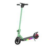 Trottinette électrique pour batterie LED, accélérateur manuel, moteur 130 W, vitesse de 8 km/h, portée de 8 à 16 km, jusqu'à 40 minutes de route, design pliable léger
