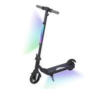 Trottinette Électrique pour Enfants 6-12 Ans, Vitesse Maximale 12 Km/h, Éclairage LED et Écran, Portée 5-8 Km, Double Système de Freinage, Légère Pliable pour Enfants