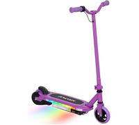 Trottinette électrique pour Enfants 6-14 Ans, Vitesse maximale 10 km-h, lumières LED colorées et Frein électrique, autonomie 8 km
