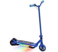 Trottinette électrique pour enfants - AIYAPLAY - vitesse maximale 10 km/h, lumières LED colorées - métal et PP - 76x46x93cm - bleu