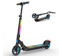 Trottinette Électrique pour Enfants de 6 à 12 Ans | E-Scooter Pliable avec écran LED et lumières LED colorées | Légère et Hauteur Ajustable de 76 à 96 cm | Roues de 6,5 Pouces