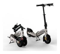 Trottinette électrique Pure Electric Pure Advance Flex 500 W Argent Platine Métallisé