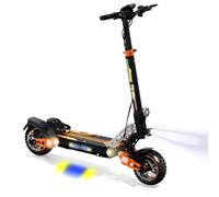 Trottinette Électrique, Ruitoo T2 Max, Autonomie Max 55KM, Batterie 48V 15.6Ah, Pneus Tout-Terrain 10 Pouces, 3 Mode de Vitesse, Affichage Intelligent, Facile à Plier