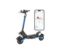 Trottinette Electrique T108, 52V 28.8Ah, Double Moteur, Noir&Bleu