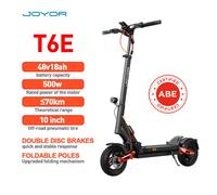 Trottinette Électrique Tout-Terrain JOYOR T6E - Certifiée ABE - 500W - Batterie 48V18Ah, 70km Autonomie, Suspension Hydraulique