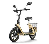 Trottinette Électrique TWOFISH M5 Elite-E - Moteur 500W - Batterie 48V 13Ah - Pneus 14 Pouces - Vitesse Max 40 km/h - Jaune
