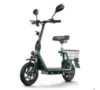 Trottinette Électrique TWOFISH M5 PRO-E - Moteur 500W - Batterie 48V 13Ah - Pneus 12 Pouces - Vitesse Max 40 km/h - Vert