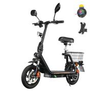Trottinette Électrique TwoFish M5 Pro Moteur 500W Batterie 48V 13Ah Vitesse Max 40km/h Autonomie 40km Pliable avec Panier