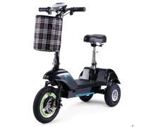 Trottinette Électrique TWOFISH TF03 - Moteur 500W - Batterie 48V 15Ah - Pneus 12F/10R Pouces - Vitesse Max 28 km/h - Bleu