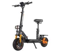 Trottinette Électrique TWOFISH V5 MAX avec Siège - Moteur 800W - Batterie 48V 18Ah - Pneus Avant 11"" et Arrière 10"" -Autonomie