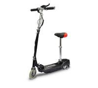 vidaXL Trottinette électrique 90311 avec siège pliable – 120 W – 12 km/h – Noir