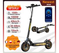 iScooter Trottinette électrique W9 10 pouces hors-route 1000W 48V14Ah 45km/h freins disques APP