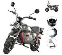 Trottinette électrique Y18-15''-2000W-4 vitesses-Autonomie 90KM-150 KG-Boîte de rangement (avant)-Porte-bagages arrière-Tout Terrain